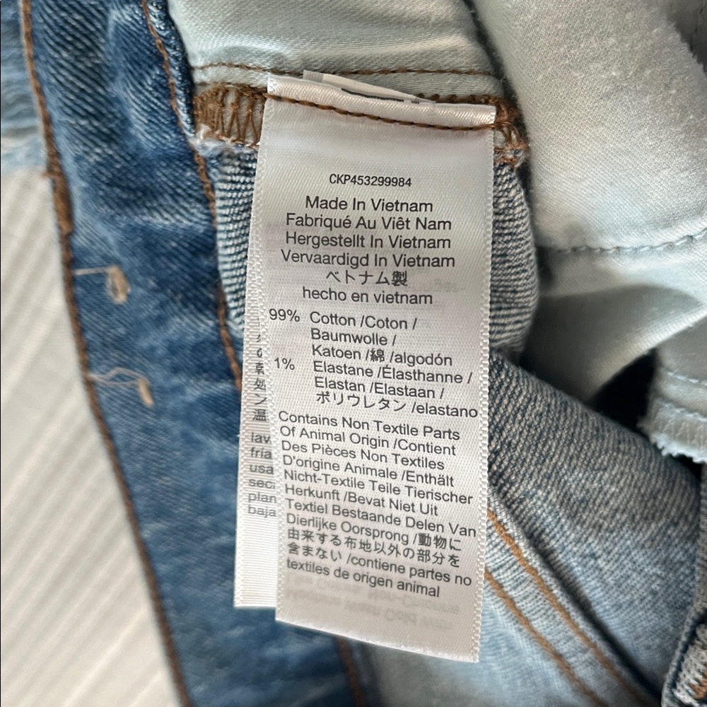 Madewell Classic Blue Denim - Picture 3 of 6